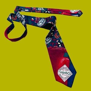 Tabasco Hot Sauce 100% Silk Tie